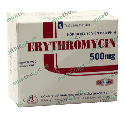 Erythromycin 500mg