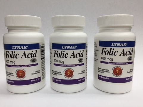 Folic acid 400mcg