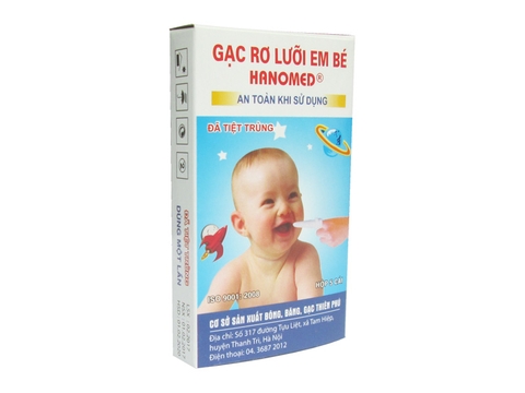 Gạc rơ lưỡi HANOMED