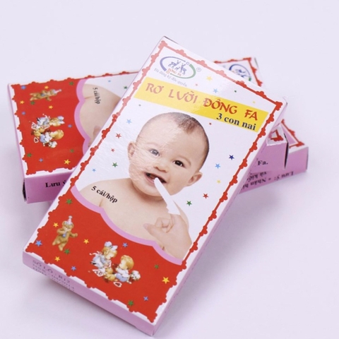 Gạc rơ lưỡi hộp 5 cái