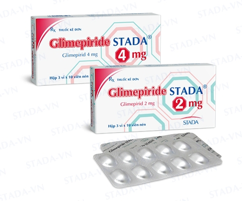 Glimepiride stada 2mg H/3vỉ*10viên