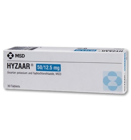 Hyzaar 50/12.5mg