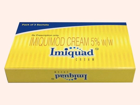Thuốc Imiquad Cream 5% Glenmark hỗ trợ điều trị mụn cóc