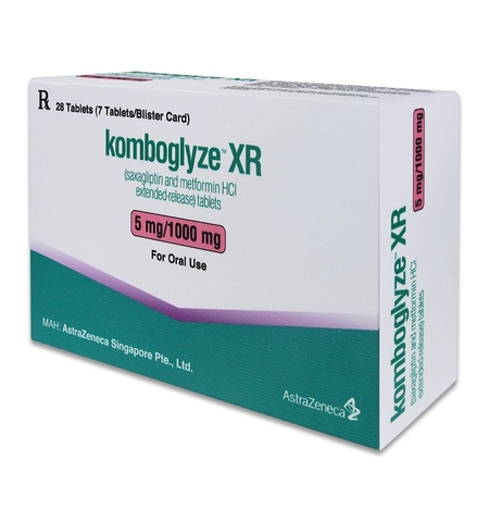 Thuốc Komboglyze XR 5mg/1000mg