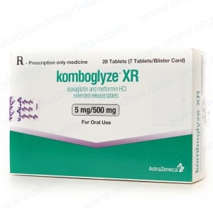 Thuốc Komboglyze XR 5mg/500mg