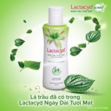 Lactacyd tinh chất lá  trầu không cho  ngày dài tươi mát lọ 150ml.