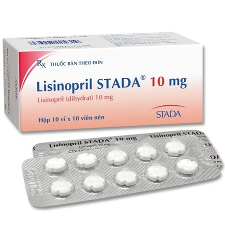 Lisinopril stada (lisinopril dihydrat 10 mg)