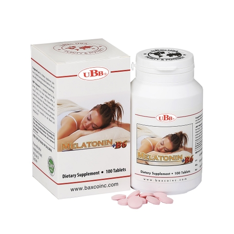 Melatonin+ B6 UBB hộp 100 viên