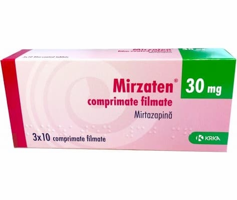 Thuốc mirzaten 30mg