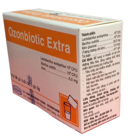 Ozonbiotic Extra hộp 30 gói.