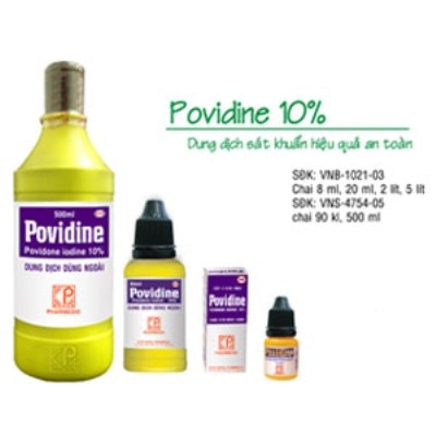 Povidone Iodine 10% lọ 100ml