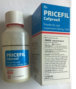 Pricefil  250mg/5ml lọ 30ml