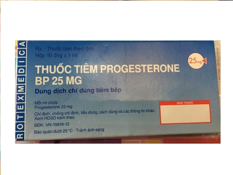 Progesterone inj 25mg