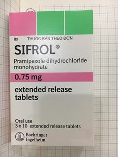 Sifrol 0.75mg