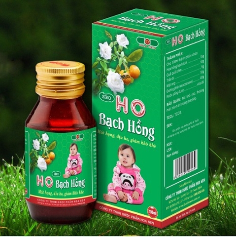 Siro ho Bạch hồng- 60ml