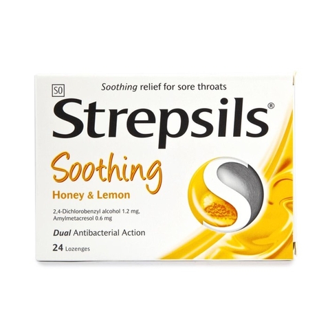 Strepsils with Honey and Lemon