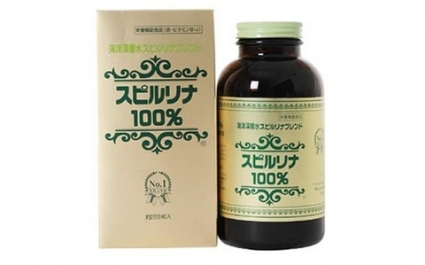 TẢO XOẮN SPIRULINA NHẬT BẢN 1500 VIÊN.