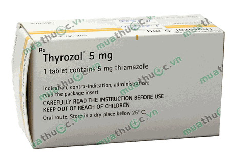 Thyrozol 5mg H/10x10 - Đức