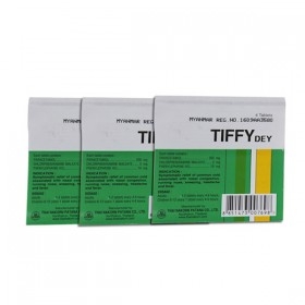 Tiffy Hộp 25 vỉ x 4 viên