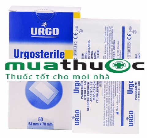 Urgo sterile 70mm x 53mm Hộp 50 miếng