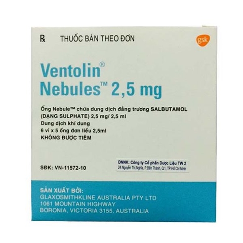 Ventolin Nebules 2,5mg