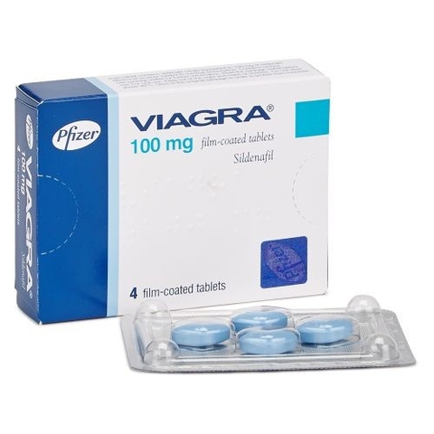 Viagra Tab 100mg Hộp 4 viên.