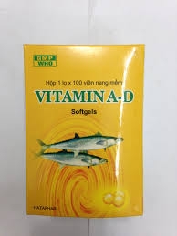 Vitamin A-D lọ 100 viên