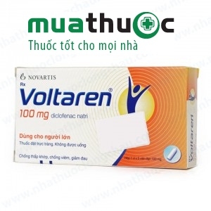 Voltaren 100mg H/5 viên đặt