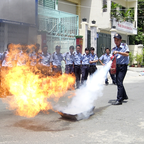 Selected and fully trained security force.