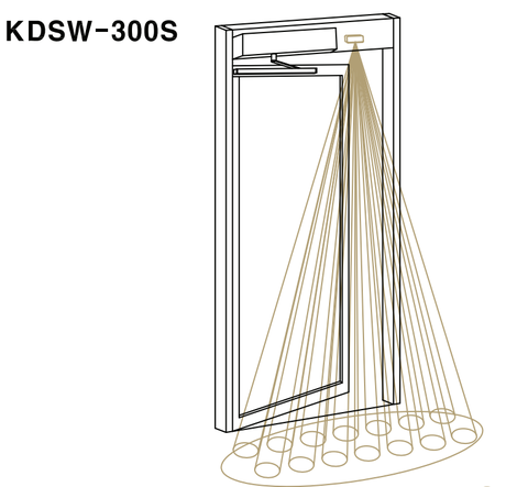 CỬA TỰ ĐỘNG CÁNH MỞ XOAY, DNG KDSW-300S, 200KG