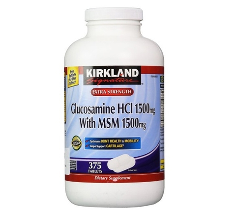 Thuốc khớp Glucosamine Kirkland HCL & MSM