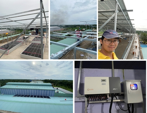 Hệ thống điện mặt trời hòa lưới 81KWp