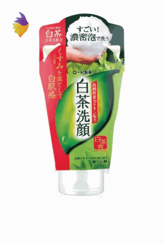 Sữa rửa mặt trà xanh Rohto Shirochasou Green Tea Foam (120g) - Nhật Bản