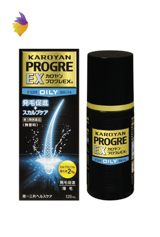 Thuốc mọc tóc Karoyan Progre EX da dầu (120 ml)- Nhật Bản - TADASHOP.VN - Hotline: 0961-615-617 | 0963-616-617