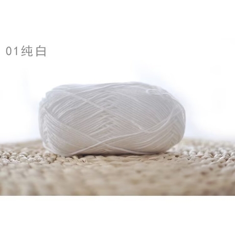 Len Baby yarn 1mm BẢNG MÀU 2