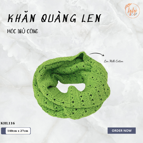 Khăn Len Móc