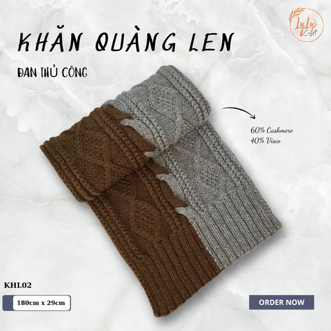 Khăn Len 2 màu