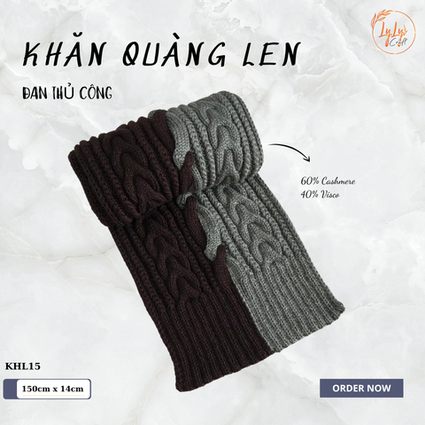 Khăn Len 2 màu