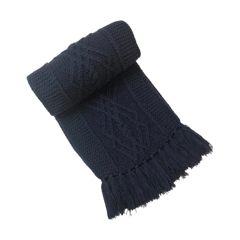 Khăn Len Đan Tay Thủ Công - Có Tua Rua