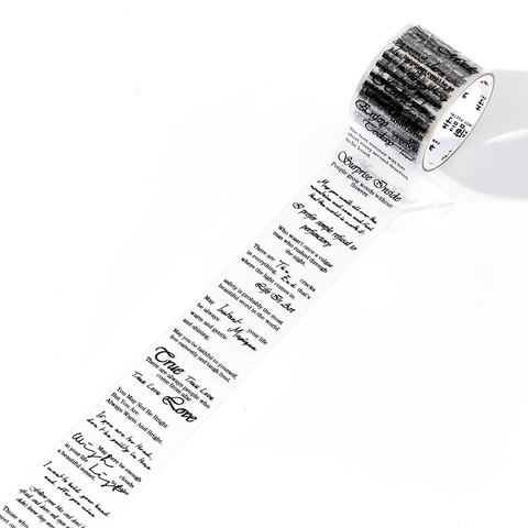 Cuộn Sticker Trang Trí Sổ Tay, Hộp Quà Handmade, Sticker Vintage Retro LYLYCRAFT