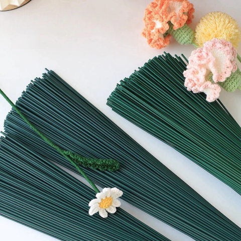 Combo 10 cành kẽm làm thân hoa dài 40cm