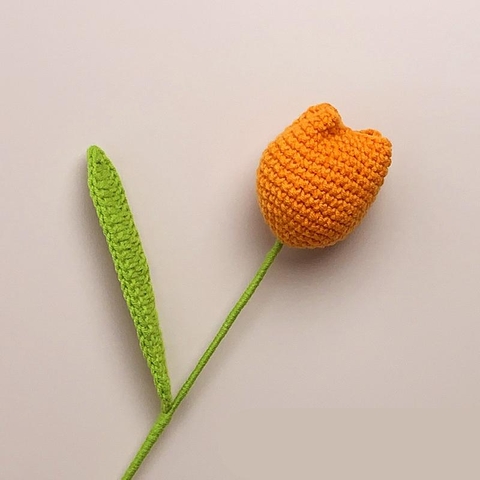 NVL 1 cành hoa Tulip - Cam
