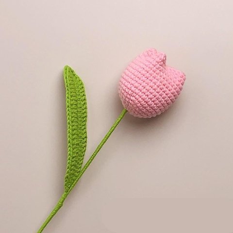 NVL 1 cành hoa Tulip - Hồng