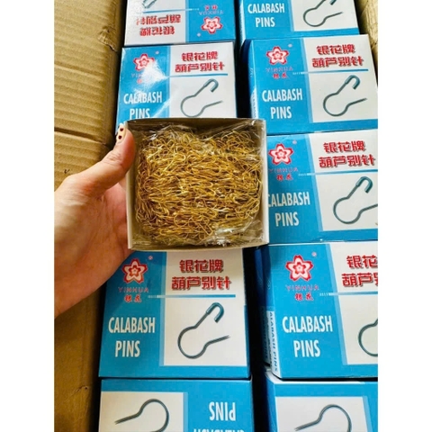 (Kim lẻ) KIM TÂY ĐÁNH DẤU LEN 21MM KIM LOẠI MÀU VÀNG SK