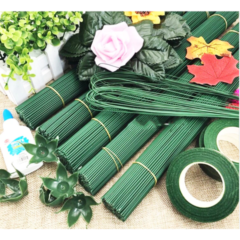 Combo 10 cành kẽm làm thân hoa dài 40cm