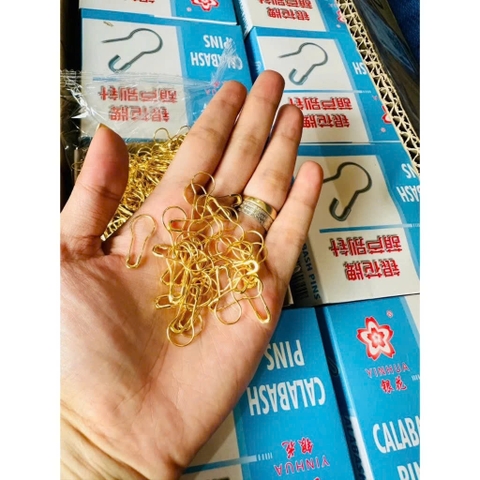 (Kim lẻ) KIM TÂY ĐÁNH DẤU LEN 21MM KIM LOẠI MÀU VÀNG SK