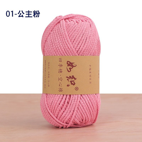 Sợi dệt làm túi, mũ nặng 100g, kích thước sợi 2.8mm