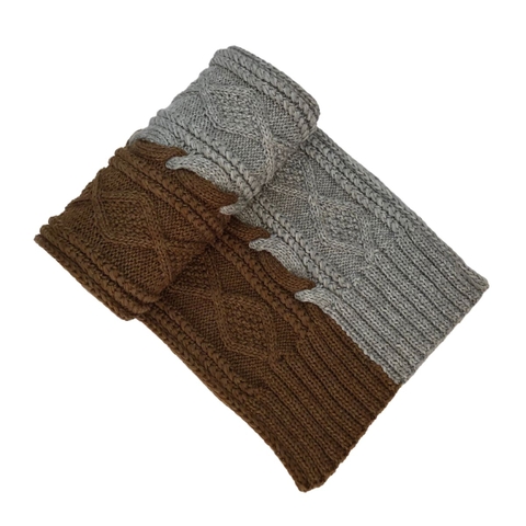 Khăn Len Đan Tay Thủ Công - Không Tua Rua