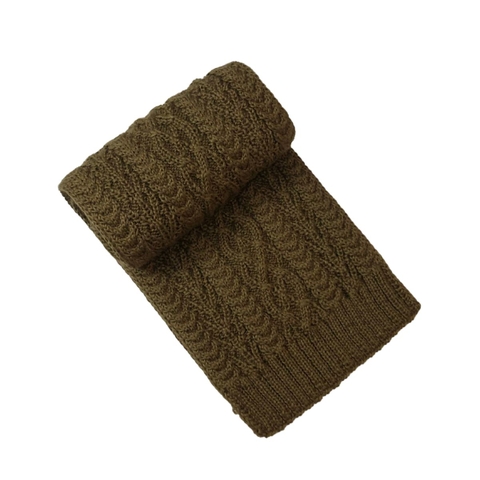 Khăn Len Đan Tay Thủ Công - Không Tua Rua