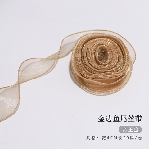 Ruy băng voan trơn tính theo 1 mét